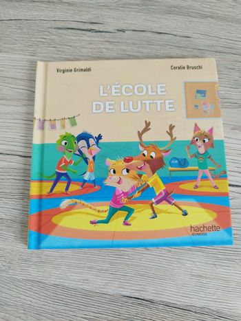 Livre McDo MacDo esprit sportif l'école de lutte