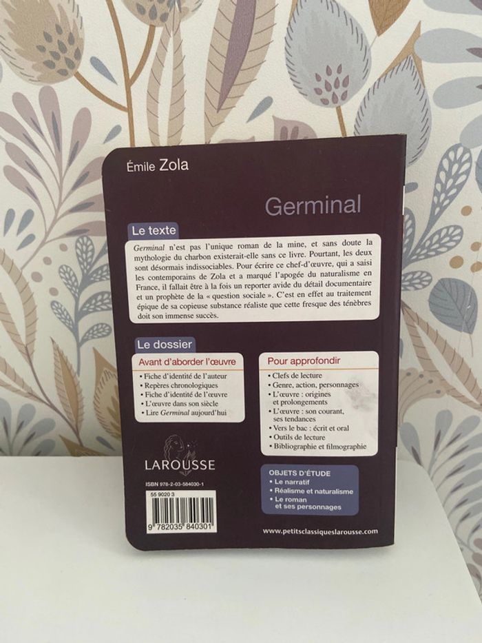 Livre germinal - photo numéro 2