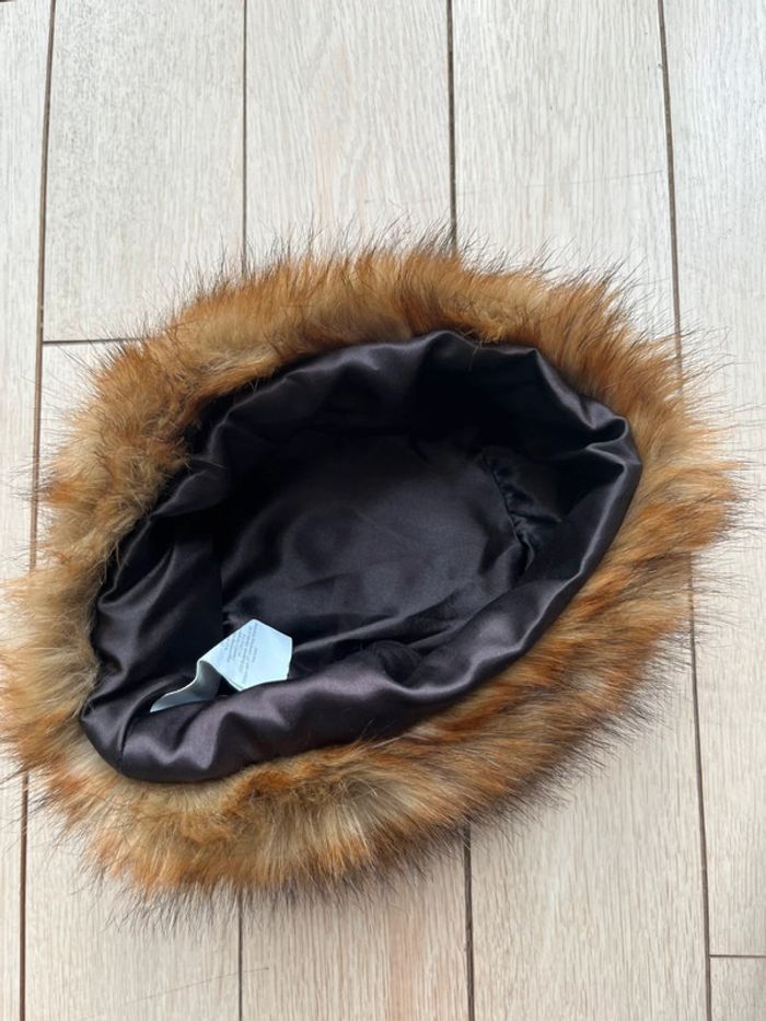 Chapeau hiver fausse fourrure vintage - photo numéro 6