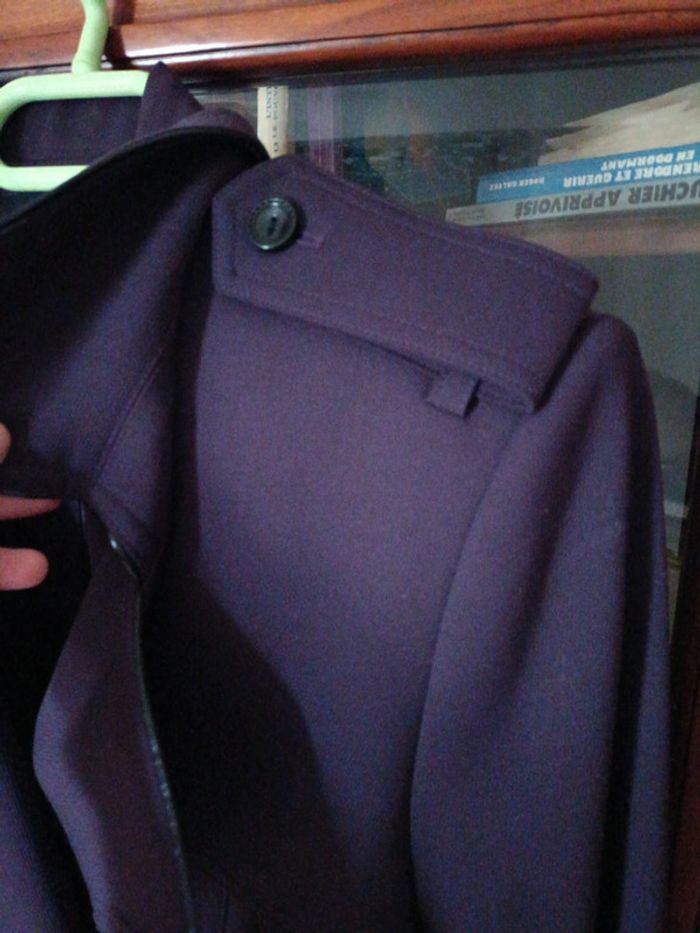 Trench veste violet un jour ailleurs - photo numéro 8