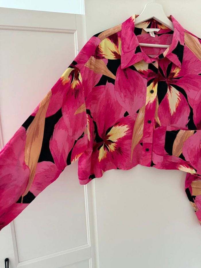 Superbe chemise ou veste legere neuve en viscose coloré H&M 🌸 42 XL - photo numéro 7