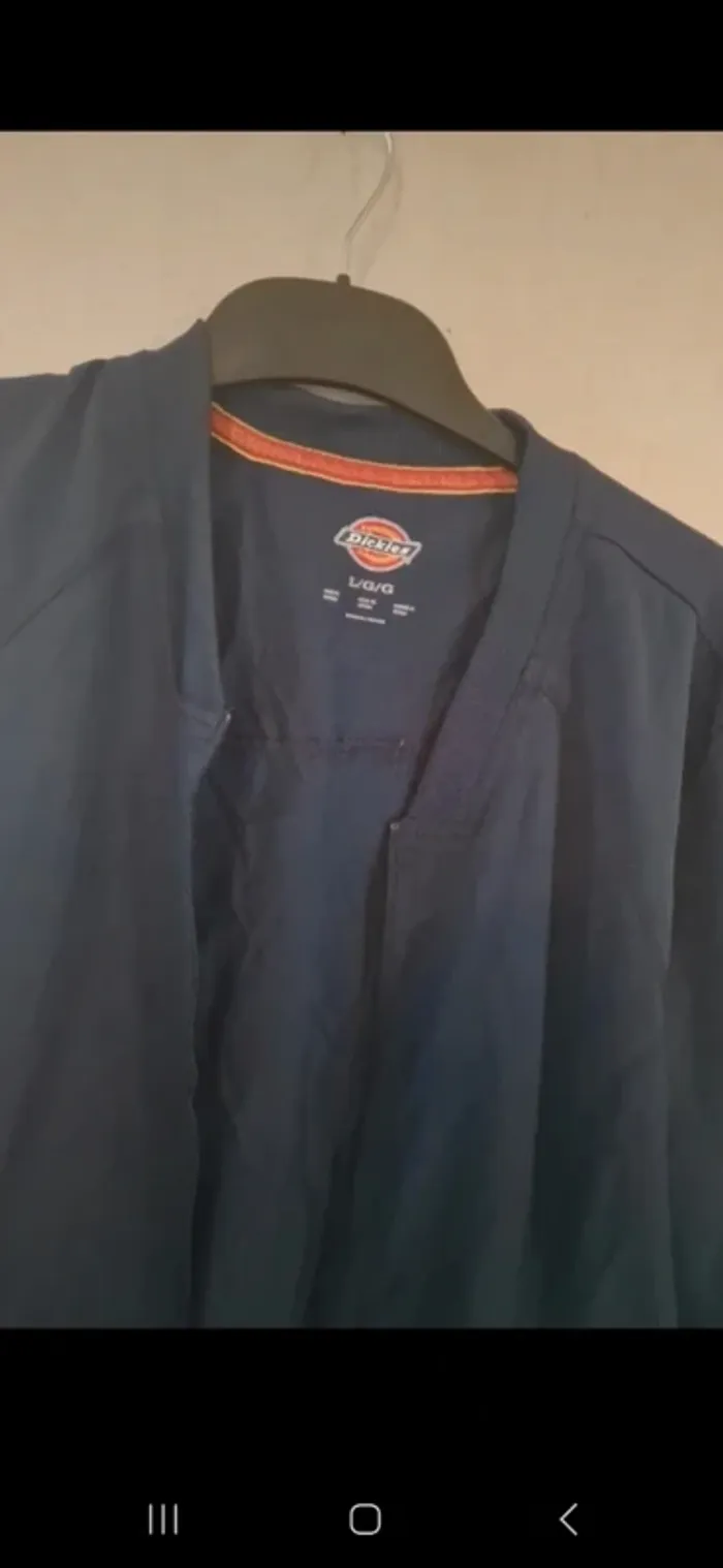 Veste légère dickies taille l tres bon. Etat - photo numéro 2