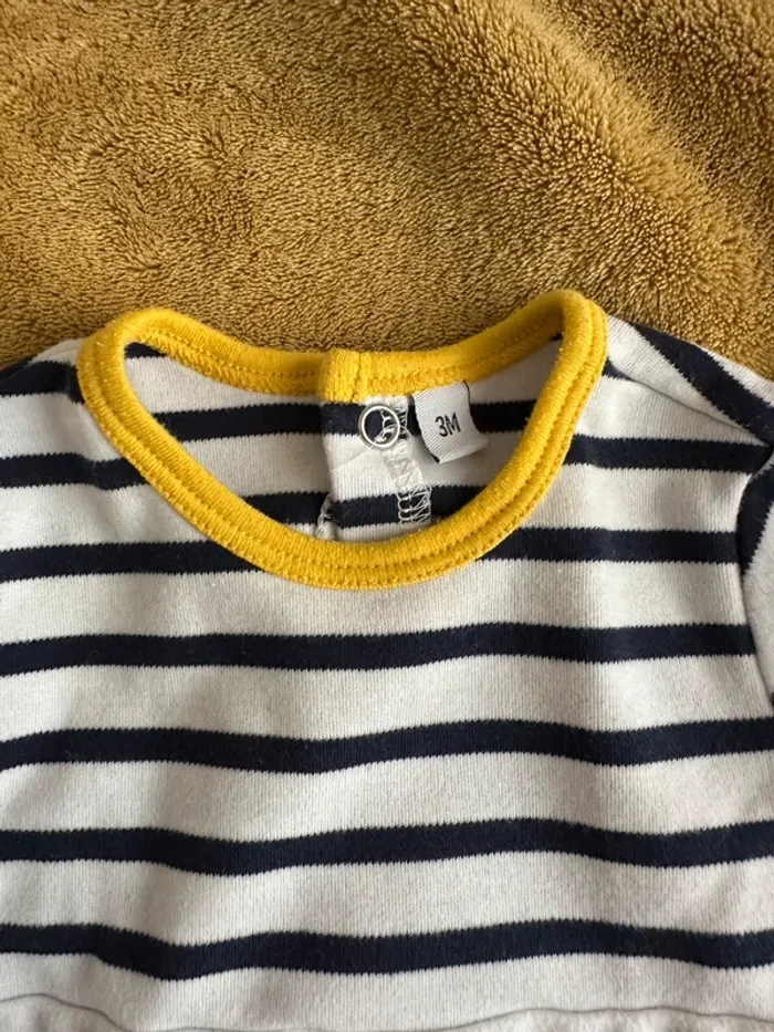 Combinaison short NAVY en coton - photo numéro 3