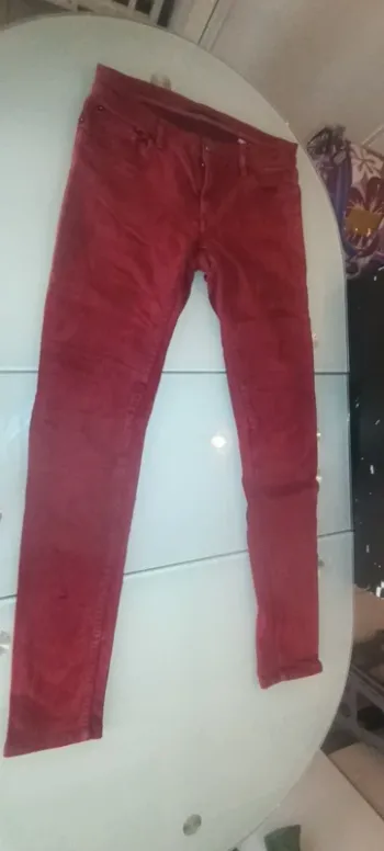 Pantalon bordeaux Maje 36