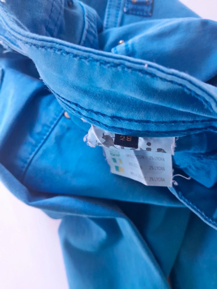 Jean coton slim taille basse lois 38 - photo numéro 8