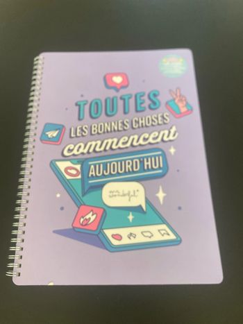 Cahier mr wonderful
