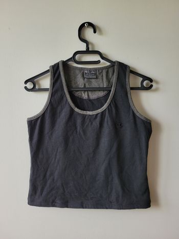 Débardeur / crop top Champion noir – Taille L