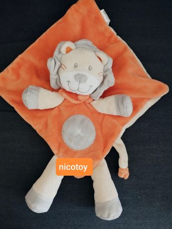 Doudou lion nicotoy
