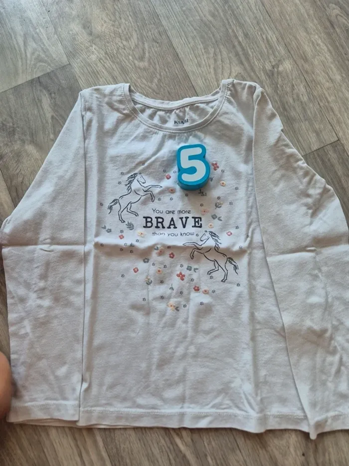 Tee shirt fille ML