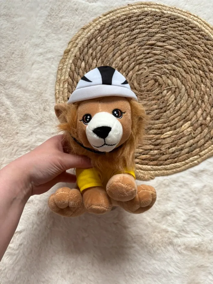 Peluche lion Collection delhaize