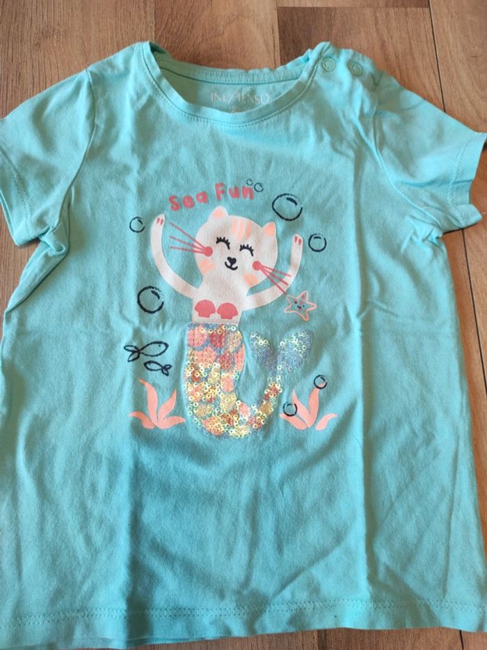 Tee-shirt 3 ans in extenso en TBE - photo numéro 3