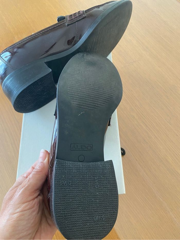 Chaussure Aldo rouge bordeau - photo numéro 5