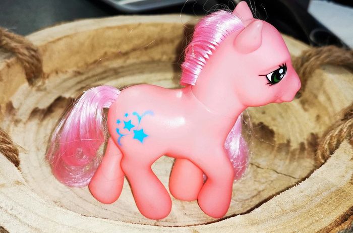 Figurine My Little Poney rose - photo numéro 3