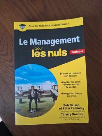 Livre Le management pour les nuls