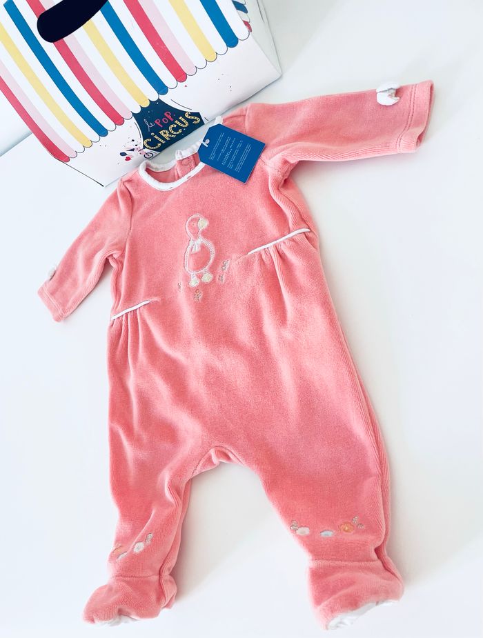 Pyjama velours Sergent Major, taille naissance - photo numéro 3