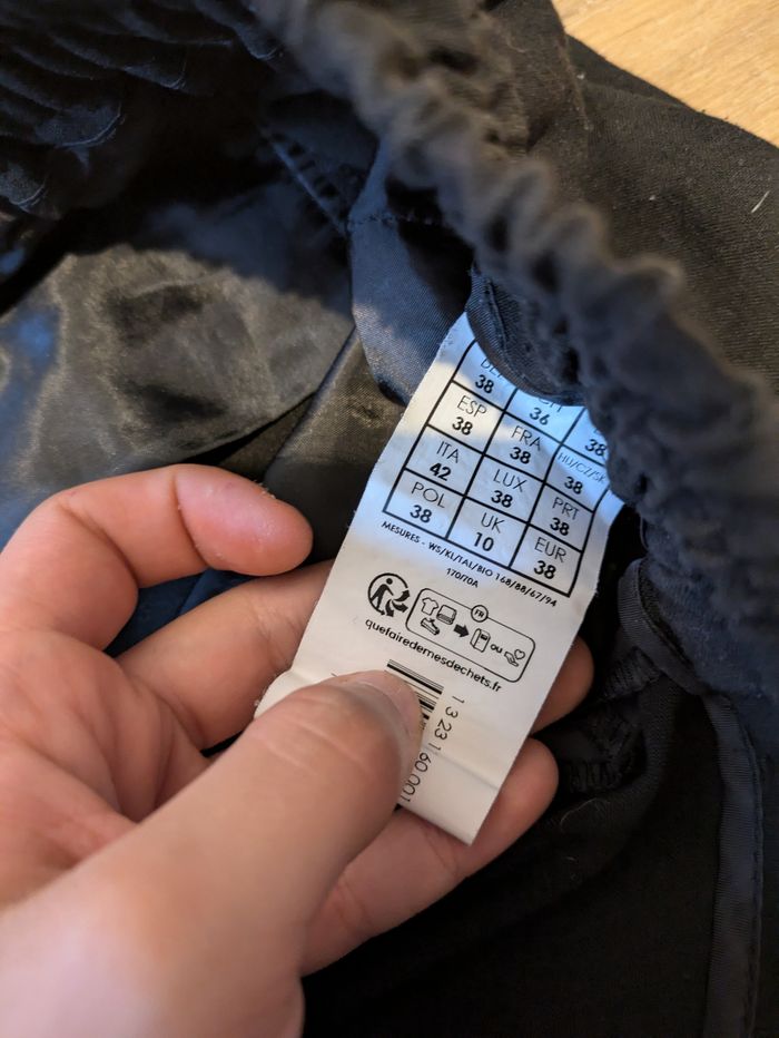 Pantalon noir Promod 38 femme - photo numéro 4