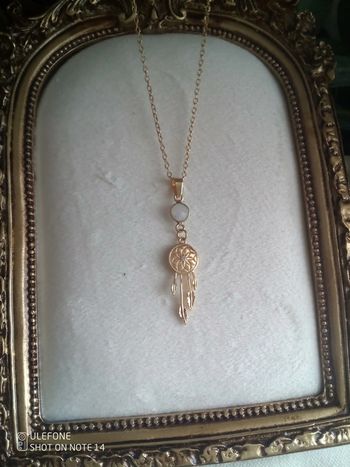 Collier attrape rêve et pierre de lune