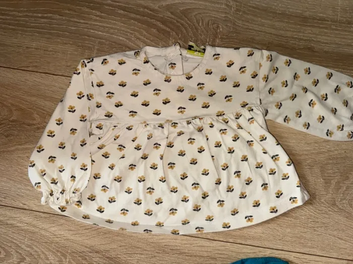 Ensemble de tee shirts ML 6 mois - photo numéro 2