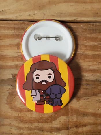 Badge Harry potter hagrid