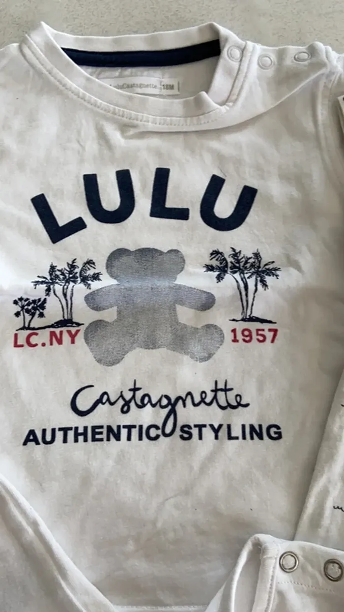 Lot tee-shirt taille 18 mois - photo numéro 4