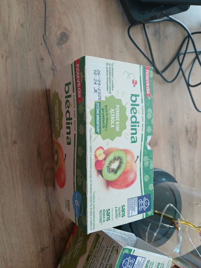COMPOTE POMME KIWI ACEROLA BLEDINA - photo numéro 3