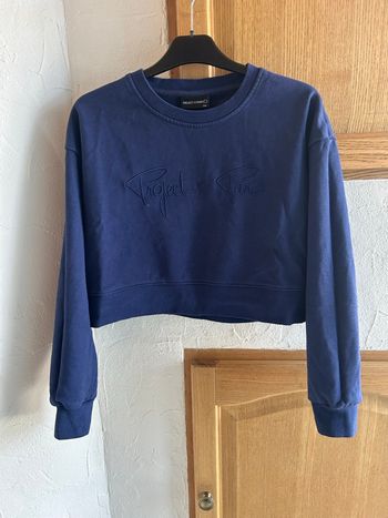 Sweat court bleu foncé Project X Paris - taille XS