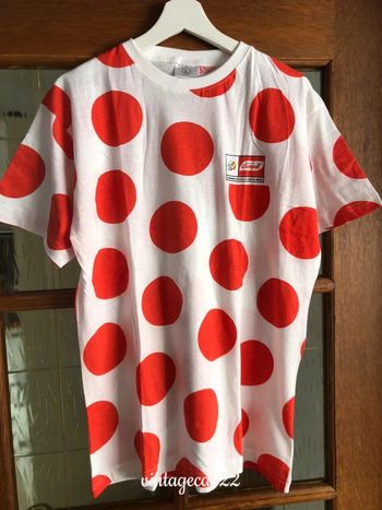 Maillot à pois champion vintage Tour de France taille l neuf