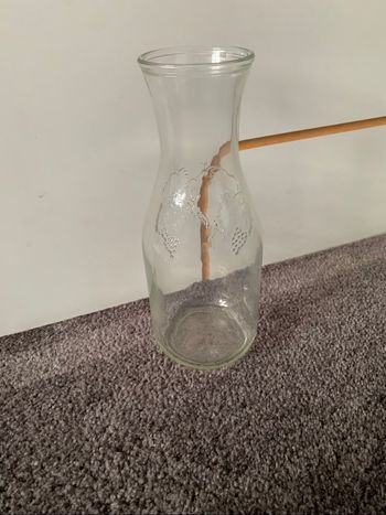 Carafe en verre