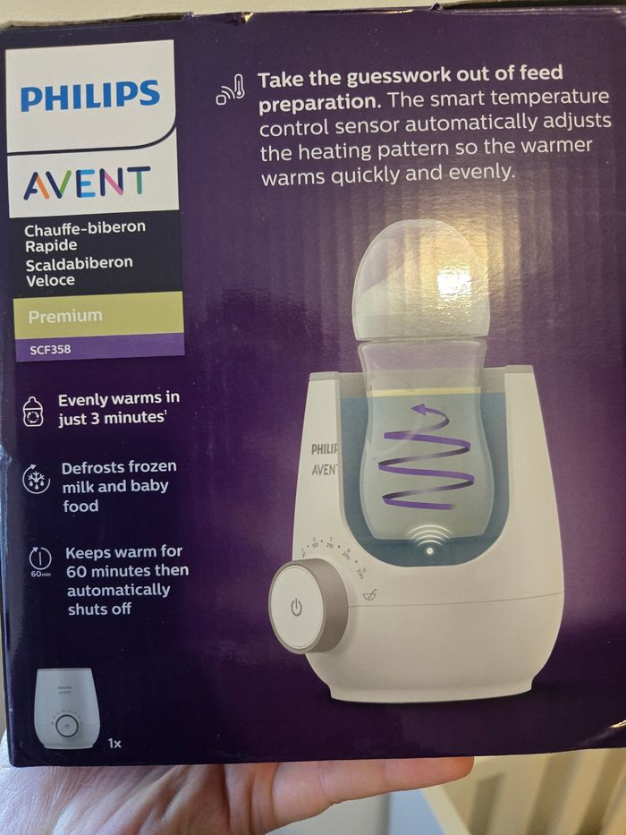 Chauffe biberon philips avent tout neuf - photo numéro 2