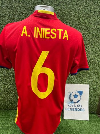 Maillot iniesta Espagne