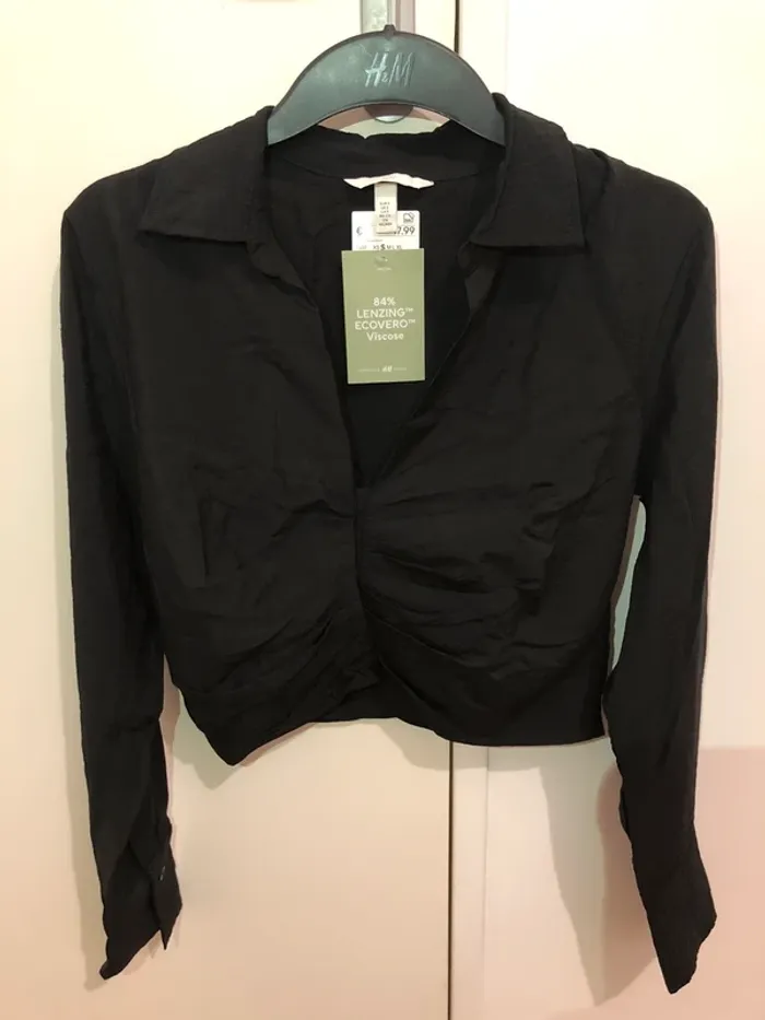Chemise croc-top