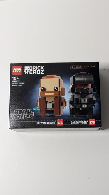 [Lego] Set Brickheadz Star Wars Obi-Wan Kenobi&Darth Vader 40547