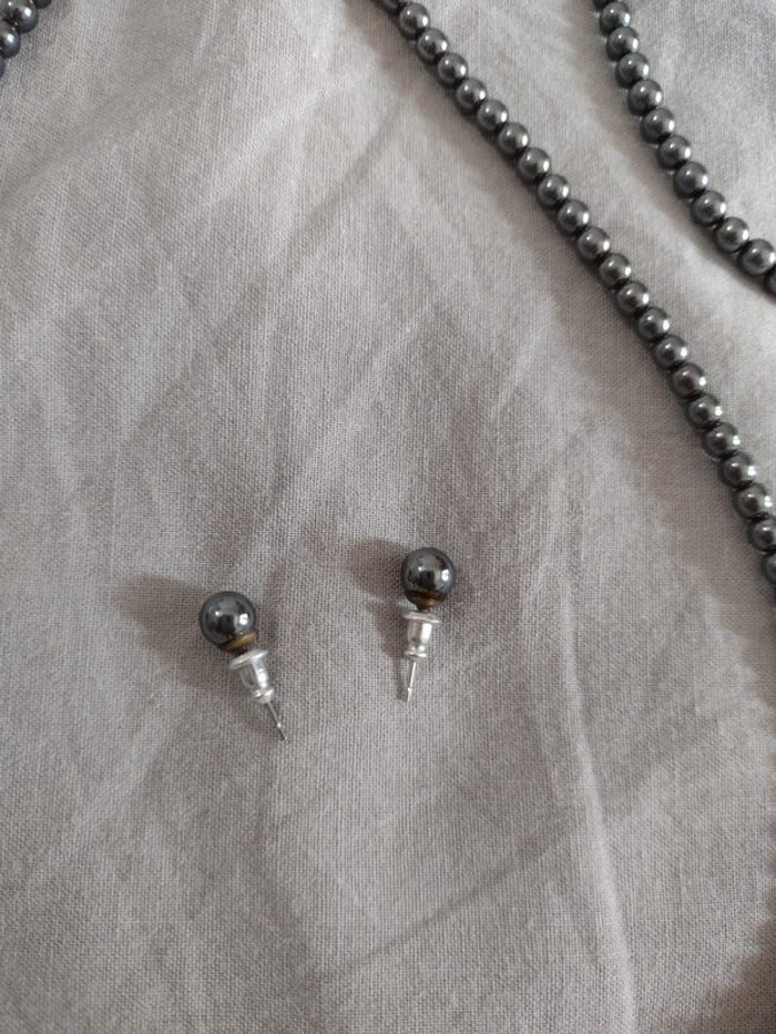 Collier+bracelet+boucles d'oreilles - photo numéro 3