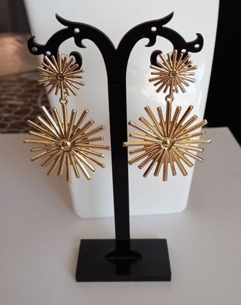 Boucles d'oreilles rayons de soleil