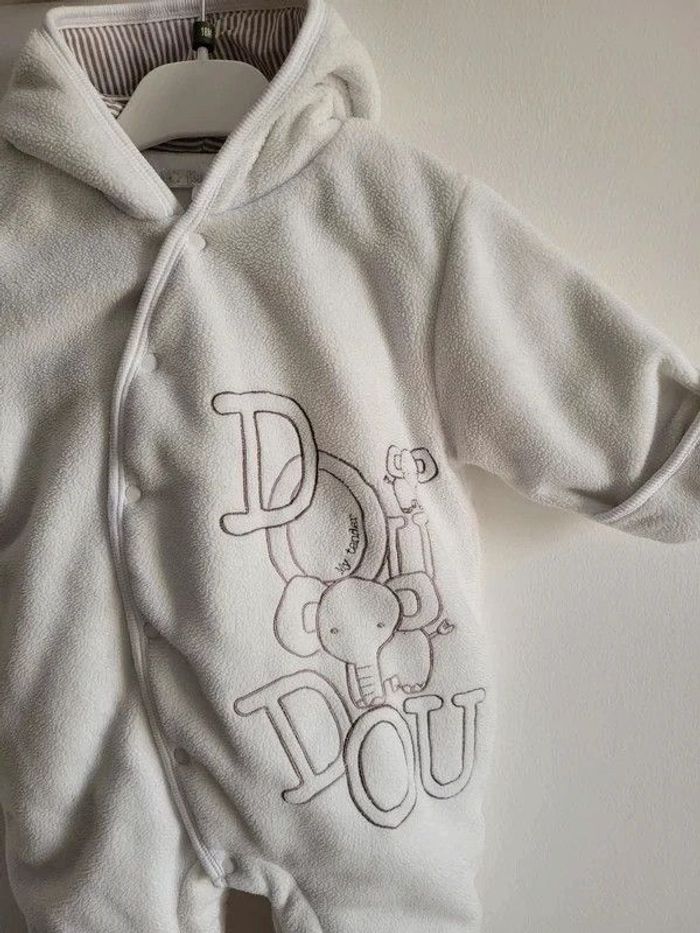 combi-pilote à capuche 6 mois 67 cm - photo numéro 4