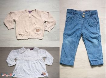 Ensemble bébé fille 12 mois