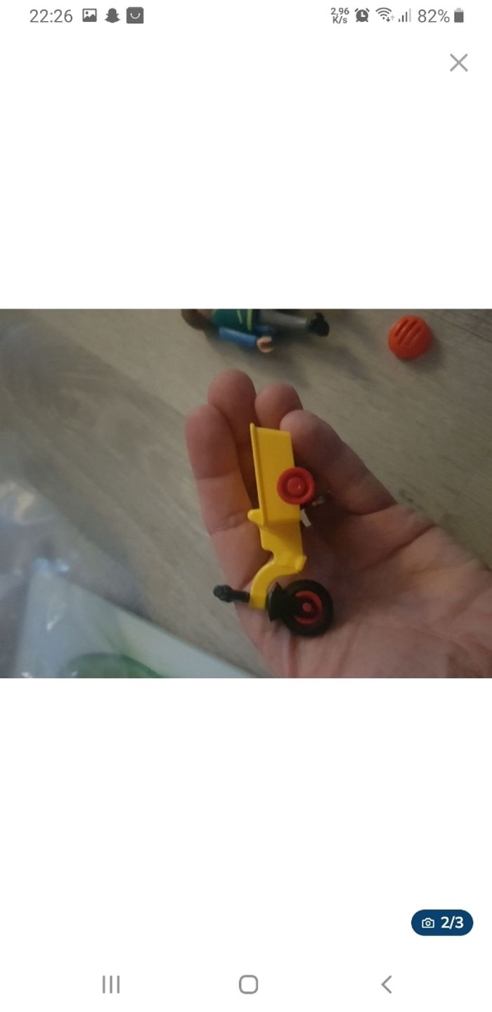 Enfants avec agent sécurité routière playmobil - photo numéro 2