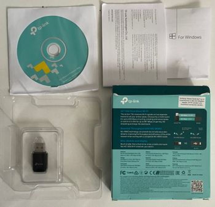 Clé WIFI TP LINK AC1300 Mini Wireless MU MIMO USB - photo numéro 2