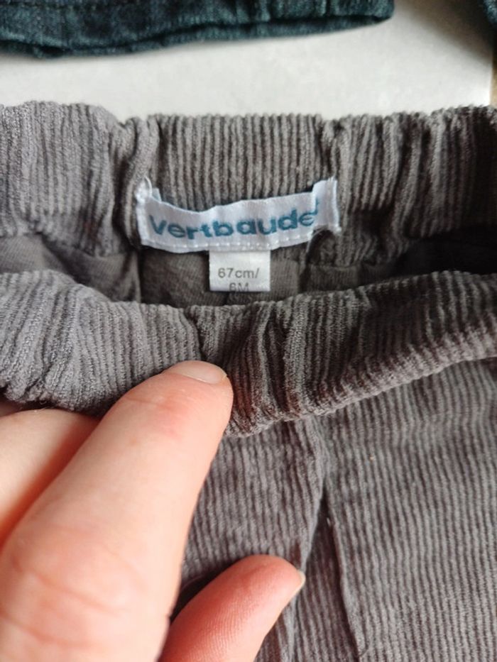 Pantalons 6 mois - photo numéro 2
