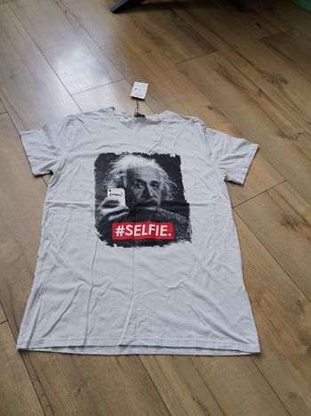 T-shirt manches courtes pour homme gris flocage xxl Renever