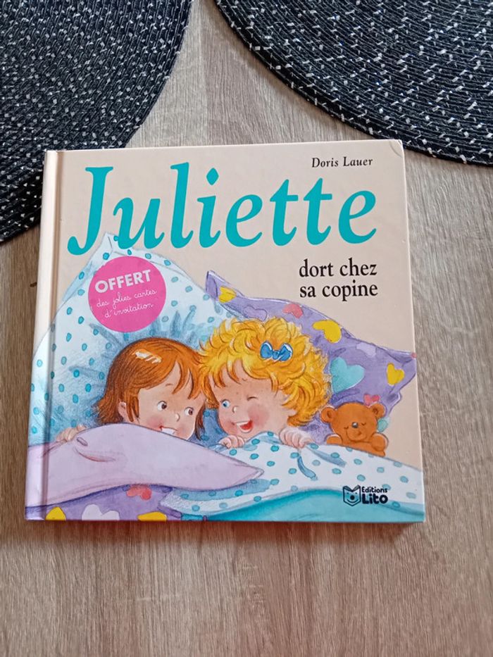 Livre Juliette dort chez sa copine