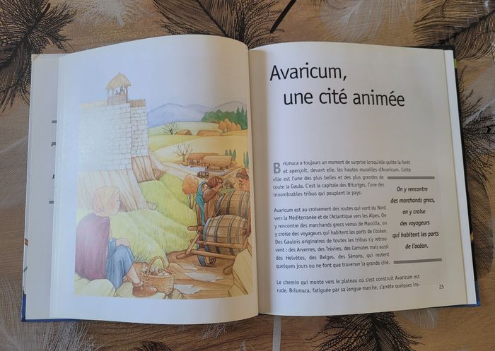 Au temps des gaulois Françoise Lebrun, Ginette Hoffmann (Illustrations) - photo numéro 5