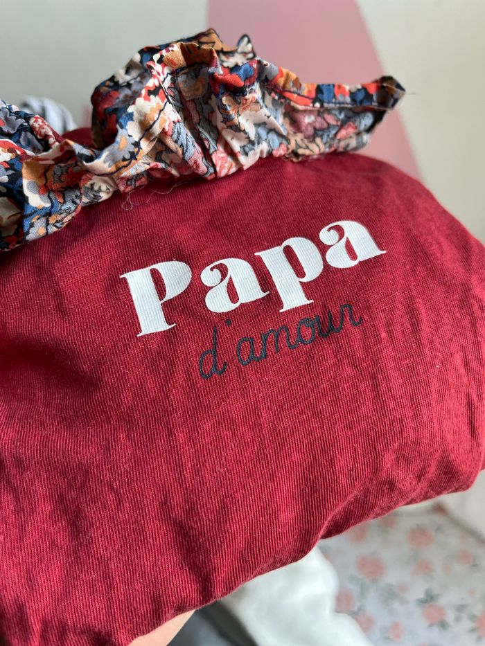 Tshirt à col liberty 18 mois tbe - photo numéro 2