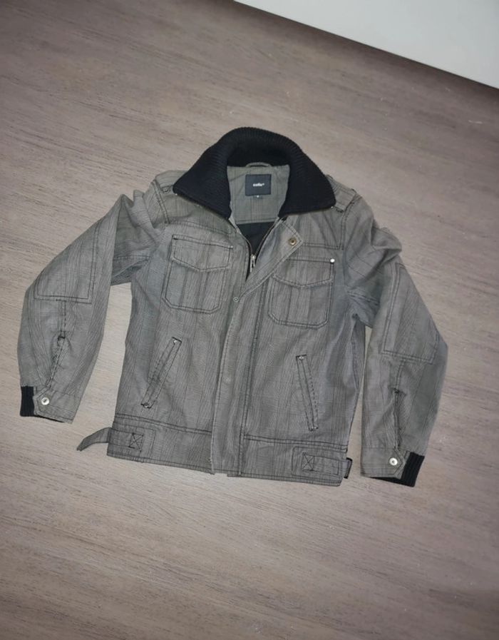 Manteau carreaux