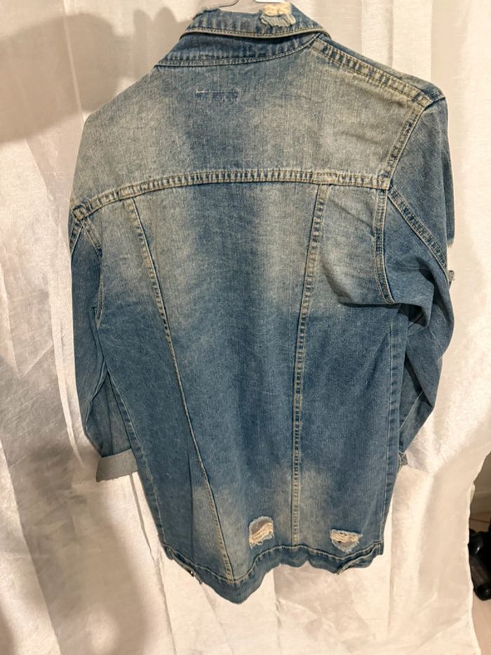 veste longue en jeans - photo numéro 2