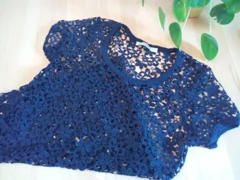 T shirt dentelle