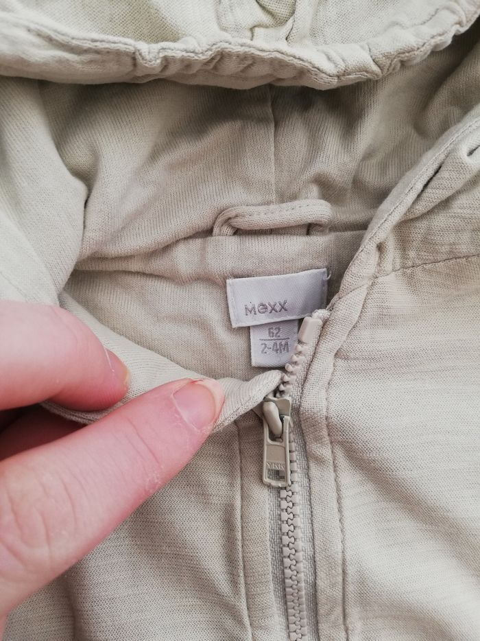 Gilet garçon de 3 mois mexx beige - photo numéro 2