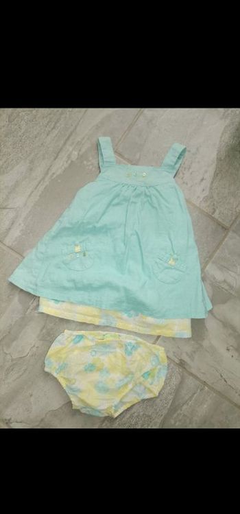 Robe et bloomer bébé