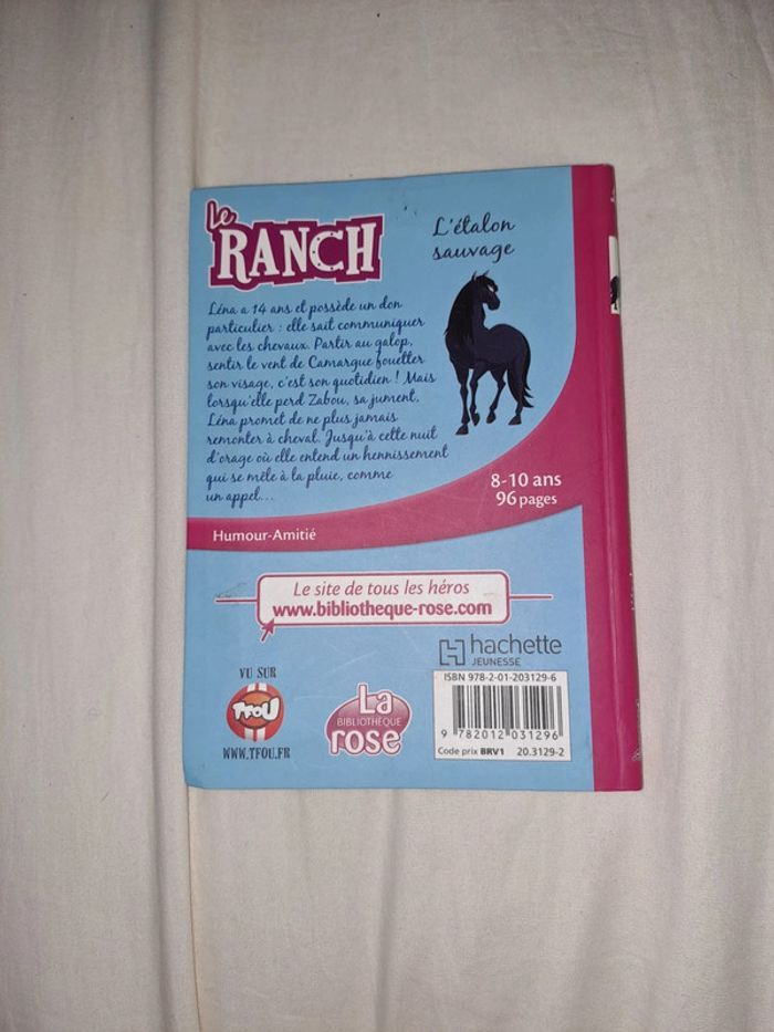 Livre Le Ranch - Bibliothèque Rose - photo numéro 2