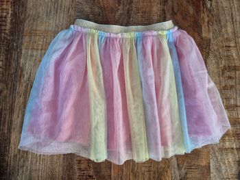 Jupe froufrou rose 4 ans